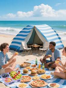 1个便当盒，配有叉子和勺子，三格设计，适合办公室、户外、学校、野餐、返校、午餐盒、午餐包，是学生、上班族、野餐和露营的理想选择。 - 彩色 - 查看 5