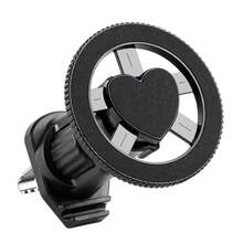 Magnetic Car Phone Mount - 2026 Upgraded With Strong Magnets, Air Vent Phone Holder For Hands-Free Driving, Secure Car Clip Mount Compatible With IPhone 12 - 17 & Android - Black - View 13