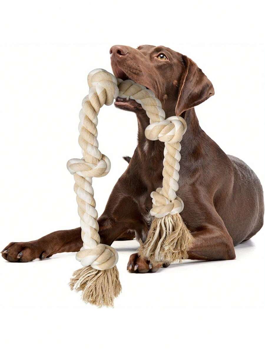 Heavy Duty Tug Of War Dog Toy, Suitable For Medium To Large Dogs, Durable Chew Toy To Help Clean Teeth And Relieve Boredom, Ideal Gift - Heavy Duty Extra Long Braided Tug Rope Toy For Large And Medium Dogs - Aggressive Chewing, Tough Chew Toy, Puppy Teething - Interactive Fetch Toy