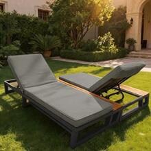 Patio Lounge Chair & Swing Chair - C - View 8