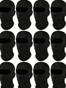 Fashion Ski Mask, Outdoor Sports Cycling Neck Gaiter, Full Face Balaclava, Helmet Liner, Breathable Quick-Dry Sun Protection Headband, Multifunctional Headwear, Outdoor Sports Gift, Solid Color Ski Mask Balaclava Headwear Suitable For Daily Use, Traveling, Hiking, Skiing, Cycling,Summer,Beach,Holiday,Festival - Multicolor - View 2