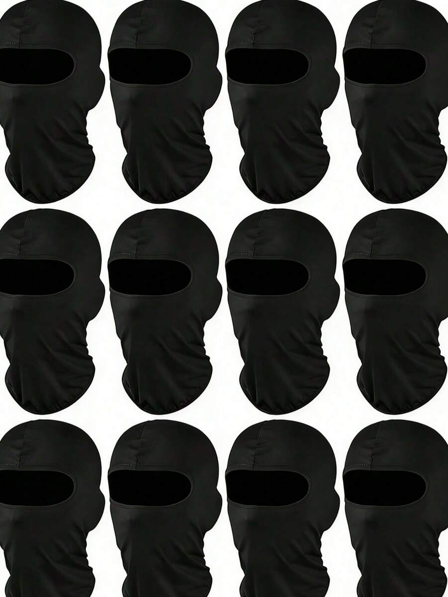 Fashion Ski Mask, Outdoor Sports Cycling Neck Gaiter, Full Face Balaclava, Helmet Liner, Breathable Quick-Dry Sun Protection Headband, Multifunctional Headwear, Outdoor Sports Gift, Solid Color Ski Mask Balaclava Headwear Suitable For Daily Use, Traveling, Hiking, Skiing, Cycling,Summer,Beach,Holiday,Festival