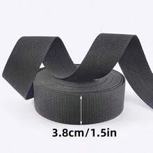 Dây đai nylon màu đen dài 10m/393,7 inch, dây đai nylon chịu lực cao dùng để buộc, làm đồ thủ công DIY, sửa chữa, cố định. - A - Xem 12