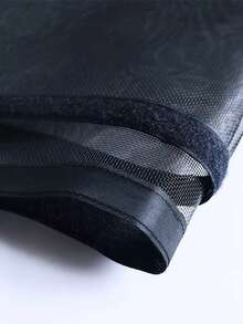 Bộ lưới chống muỗi cửa sổ đen trắng, dễ dàng lắp đặt bằng khóa dán, lưới chống muỗi thoáng khí vô hình, bộ lưới chống côn trùng và bụi bẩn, có thể tháo rời, thích hợp cho gia đình. - Lưới màu đen - Xem 9