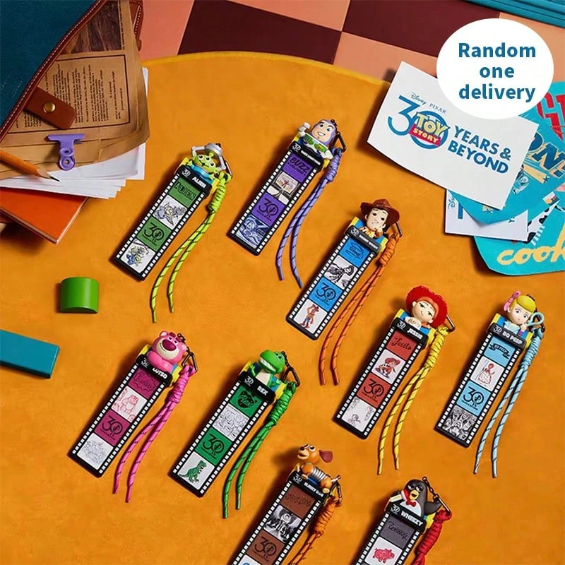 Miniso Disney Toy Story 30th Anniversary Commemorative Blind Box Collectible Decor, Classic Cartoon Collectible Decor, Desktop Decoration, Special Birthday Gift, PVC Material (Random 1 Piece Shipped) - Multicolor - View 1