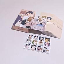 1pc Magical Anime Flashcards - 60 Cards + 32 Stickers: Double-Sided Photo Album With LOMO Cards & Bookmarks, Vivid Anime Character Designs, Exquisite Craftsmanship And Realistic Portraits, Suitable For Display Or Collection - Multicolor - View 5