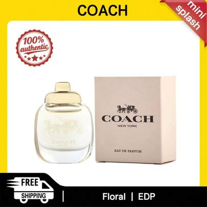  Tiny Bottle Coach Women Eau De Parfum Mini 4.5ml Floral Scent Women's Perfume | Authentic Original | Long-Lasting Fragrance
