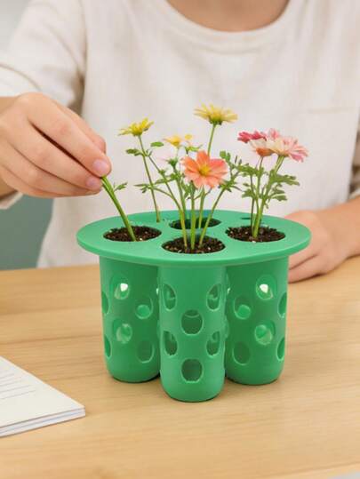 2pcs Green Onion Planter Set, Suitable For Standard Jar, Planting Tray, Seedling Tray, Hydroponic Breathable Planter, Ideal For Windowsill, Garden, Hydroponics, Suitable For Beginners And Gardening Enthusiasts To Grow Vegetables And Flowers Indoors And Outdoors