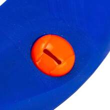 Nerf - Disco volador suave  Slinger interior + juguete de disco volador para niños 11 pulgadas Construcción súper ligera para uso en interiores + exteriores aullidos cuando se lanzan - como en la foto - Ver 7