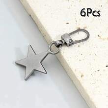 Revive Old Zippers - Detachable 5-Pointed Star Zipper Pulls, Personalized Decorative Small Accessory, Versatile Star Zipper Heads, Multiple Colors Available - Multicolor - View 34