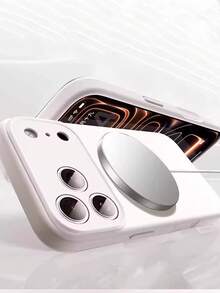 适用于 1 Pro Max 17 Pro 17 16 15 14 13 12 Pro Max 16 Plus Air 的 Magsafe 液态硅胶手机壳，支持磁吸无线充电。 - 古董白 - 查看 4