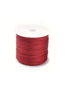 Hilo de nailon multicolor de 0.8mm, 1 rollo de aproximadamente 45 metros, material para ensartar cuentas DIY, adecuado para pulseras de nudos chinos, collares - Multicolor - Ver 16