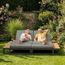 Patio Lounge Chair & Swing Chair - C - View 3