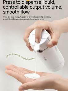 Bộ 1 chai du lịch có thể tháo rời và rửa sạch, chống rò rỉ, bao gồm nước hoa hồng, sữa dưỡng thể, dầu gội và sữa tắm. - Chai phân phối - Xem 11
