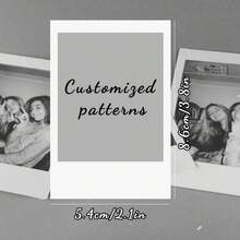 Thiệp ảnh in theo yêu cầu, thiệp chúc mừng mini, quà tặng kỷ niệm, ảnh cặp đôi cá nhân hóa, quà sinh nhật và Giáng sinh tự làm theo yêu cầu, quà tặng kỷ niệm ngày lễ. - Nhiều màu - Xem 7