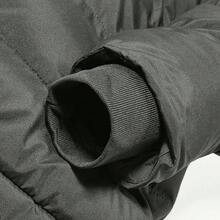 Men's Thermal Waterproof Lined Jacket With Hood, Winter Coat For Cold Weather - màu đen - Xem 6