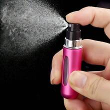 1/3/5pcs Portable Refillable Spray Bottles 5ml Travel Size Perfume Atomizer Set, Reusable Small Bottles, Travel Perfume Sprayer, Fragrance Mist Bottle, Mini Portable For Business Trip, Vacation, Outdoor Activities - 5ml - View 4