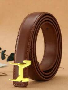 1条女士休闲PU皮腰带，适合所有季节 - 彩色 - 查看 13