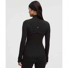 Lululemon Define Jacket Nulu  LW4CD5S - 黑/金 - 查看 4