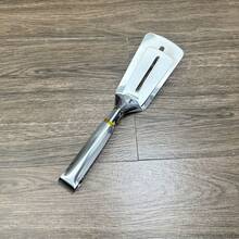 1 pieza Espátula y pinzas de acero inoxidable para freír, pinzas para pescado y bistec de cocina, pinzas para alimentos todo en uno para parrilla, diseño sin costuras fácil de limpiar, compacto y portátil, resistente a la oxidación y duradero, adecuado para cocina de dormitorio - Multicolor - Ver 3