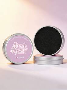 MAANGE 1pc Makeup Brush With Reusable Dry Cleaning Box For Eyeshadow, Convenient For Festivals, Outings And Travel, Easy To Carry And Store, Neat Packaging - Mauve Purple - View 1