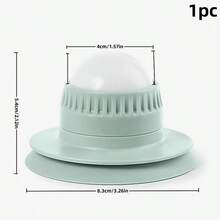 1个按摩滚球，肌肉按摩器，手动按摩球，小型旋转按摩器，背部、手臂和颈部肌肉放松按摩工具。采用360度旋转吸盘设计，易于定位，经久耐用，无需钻孔即可安装在光滑的墙面和玻璃上，持久耐用且精准。 - 彩色 - 查看 7