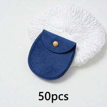 1个/10个/50个装 天鹅绒礼品袋，珠宝包装袋，珠宝礼品袋，婚礼生日糖果袋，耳环手链项链收纳袋，派对节日礼品包装袋 - Bag - 查看 27