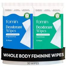 Acidified Deodorant Wipes For Women - 30 Count - Variety Pack  PH Balaed Whole Body Wipes - Plastic-Free Exfoliating And Advaed Odor Control Underarm Body Wipe - 混合裝 無香 風 - 查看 8