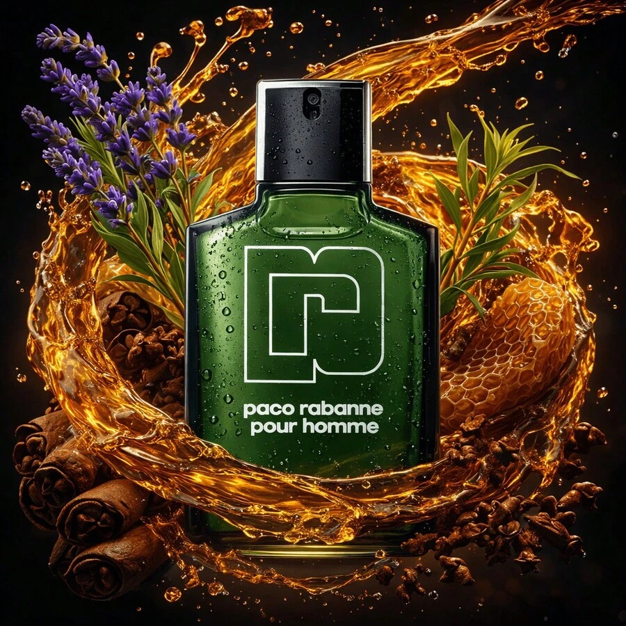 Paco Rabanne Pour Homme 100ml Eau De Toilette For Men - Woody & Earthy - View 1