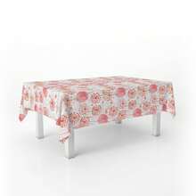 Kiva Waterproof And Stain-Resistant Oilcloth Tablecloth - Sizes From 100x140 To 300x140 Cm And Round 140 Cm - Oilcloth Tablecloth: Protection And Style For Your Table - Available In 13 Designs - Option 5 - View 2