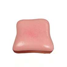 1片草莓奶油抹茶吐司面包，质地厚实柔软如云，捏捏乐减压玩具，适合作为生日、毕业、母亲节、结婚礼物 - 彩色 - 查看 10