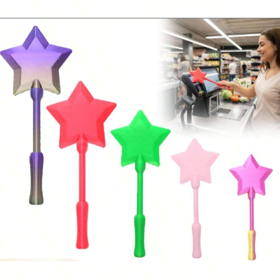 3D打印魔杖轻触支付，星光魔法棒非接触式支付夹