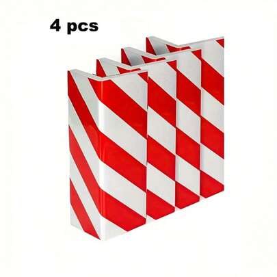 2/4/6/8 Pcs EVA Foam Car Garage Wall Protector, Suitable For Curved And Straight Surfaces Of Parking Lot Doors To Prevent Collision And Buffe