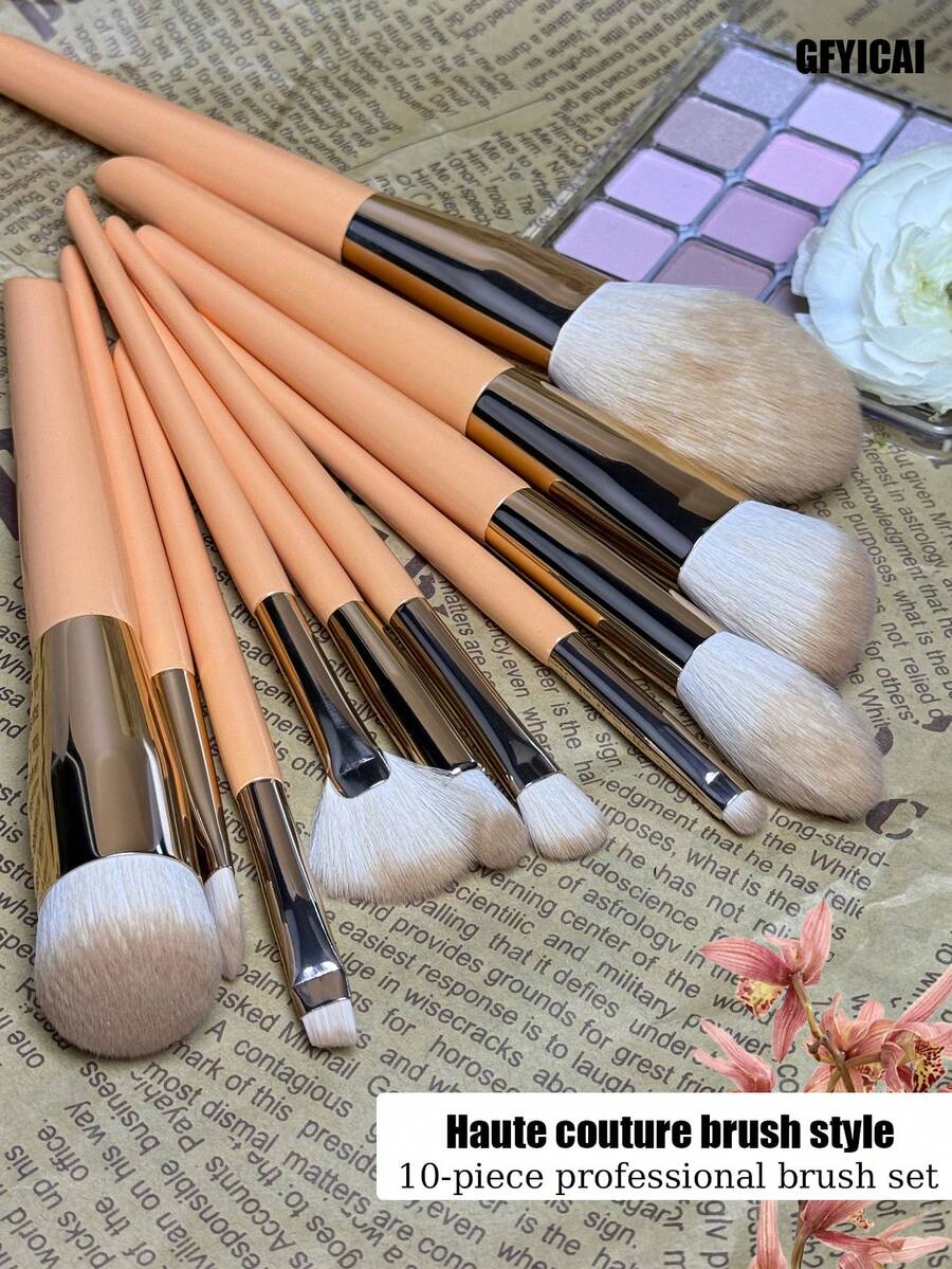 GFYICAI Large Powder Brush, High-End Durable Makeup Brush (For Pressed Powder And Loose Powder), Contouring, Highlighting, Setting, Diffusing, Concealing, And Blush, Vegan And Cruelty-Free