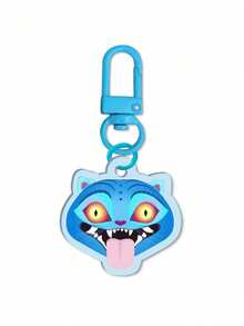 8pcs Cute Korean Girl Devil Design Pendant Keychain, Fashion Bag Charm, Car Key Chain, ID Card Holder, Fan Gift - Multicolor - View 3