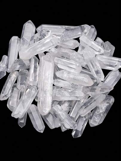 QYDCX Clear Quartz Crystal Points Natural Healing Crystals Tumbled Polished Bulk Stones For Meditation Yoga Chakra Reiki Balancing Crystal Therapy Gemstones Crystals