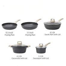 Pots And Pans Set Non Stick, Nonstick Kitchen Cookware Sets - 查看 6