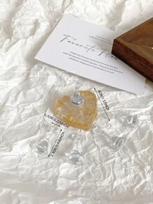 美甲装饰品，渐变粉蓝白红粉色椭圆形和长方形，配5个金色合金支架，韩式美甲饰品配件，美甲展示工具和道具 - 彩色 - 查看 19