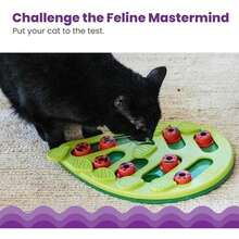 Catstages Nina Ottosson Rainy Day Puzzle & Play – Interactive Cat Puzzle Feeder For Indoor Cats, 19 Hidden Treat Compartments, Slow Feeder, Durable & Easy‑Clean - 出局 - 查看 2