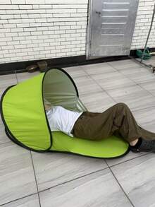 2 piezas Carpa de camping de apertura instantánea - Montaje rápido en 1 segundo, diseño abierto y portátil, adecuado para senderismo, playa, picnic - Multicolor - Ver 4