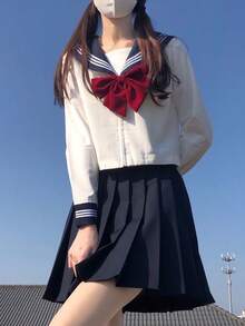 Cosplay Clothing - Màu xanh hải quân - Xem 4
