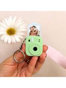 1 Móc khóa máy ảnh mini in 3D có thể tùy chỉnh, có thể chèn ảnh tùy ý, móc khóa hình máy ảnh dễ thương, thích hợp làm quà tặng cho cặp đôi/bạn bè, phụ kiện mang theo hàng ngày độc đáo có thể tùy chỉnh. - Nhiều màu - Xem 18