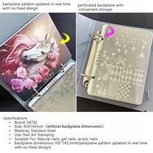 High Quality Nail Art Stamping Plate, Gothic Style Letter Print Template, 26 English Alphabet Nail Stamping Plate, Transparent Silicone Stamp Nail Art Tool - Camel - View 8