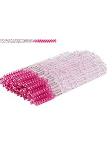 50pcs Slim Eyelash Brushes, Mini Eyelash Comb, Eyebrow Brush, Eyelash Extension Accessories - Multicolor - View 8