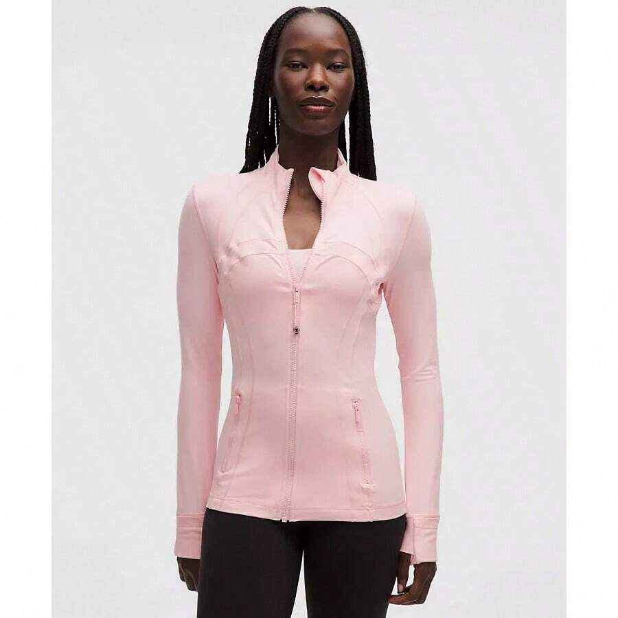 lululemon Define Cropped Jacket Nulu - Cuarzo ruborizado - Ver 1