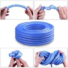 High Pressure Home Car Wash Water Gun And Hose Set - Durable PVC, Long Reach And High Flow Rate, For Efficient Cleaning And Garden Watering, Nozzle, 4/6 Inch Fittings - B - View 3