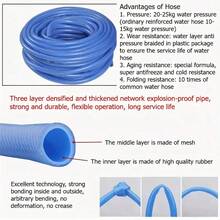 High Pressure Home Car Wash Water Gun And Hose Set - Durable PVC, Long Reach And High Flow Rate, For Efficient Cleaning And Garden Watering, Nozzle, 4/6 Inch Fittings - B - View 4