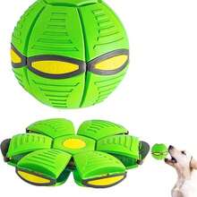 1 Pet Toy Ball - Variable Toy Disc - Dog Toy Disc - Suitable For Interaction And Play With Dogs, Cats, Outdoor Games. Dog Ball Is Suitable For Small, Medium And Large Dogs. Portable Creative Disc Ball, Treadable Magic Ball. Suitable For Outdoor Pet Activities. - Multicolor - View 11
