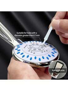 Bộ 20 cọ vệ sinh đầu vòi sen phòng tắm, cọ nhỏ chống tắc nghẽn, cọ làm sạch lỗ chân lông và kẽ hở, dụng cụ làm sạch lỗ bàn phím và điện thoại. - Trắng - Xem 4