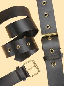 This Versatile And Simple Women's Belt Is Perfect For Both Work And Casual Occasions. It Pairs Well With Jeans, Dresses, And Trousers, Featuring A Pin Buckle. It's The Perfect Gift For Any Woman. - Multicolor - View 7